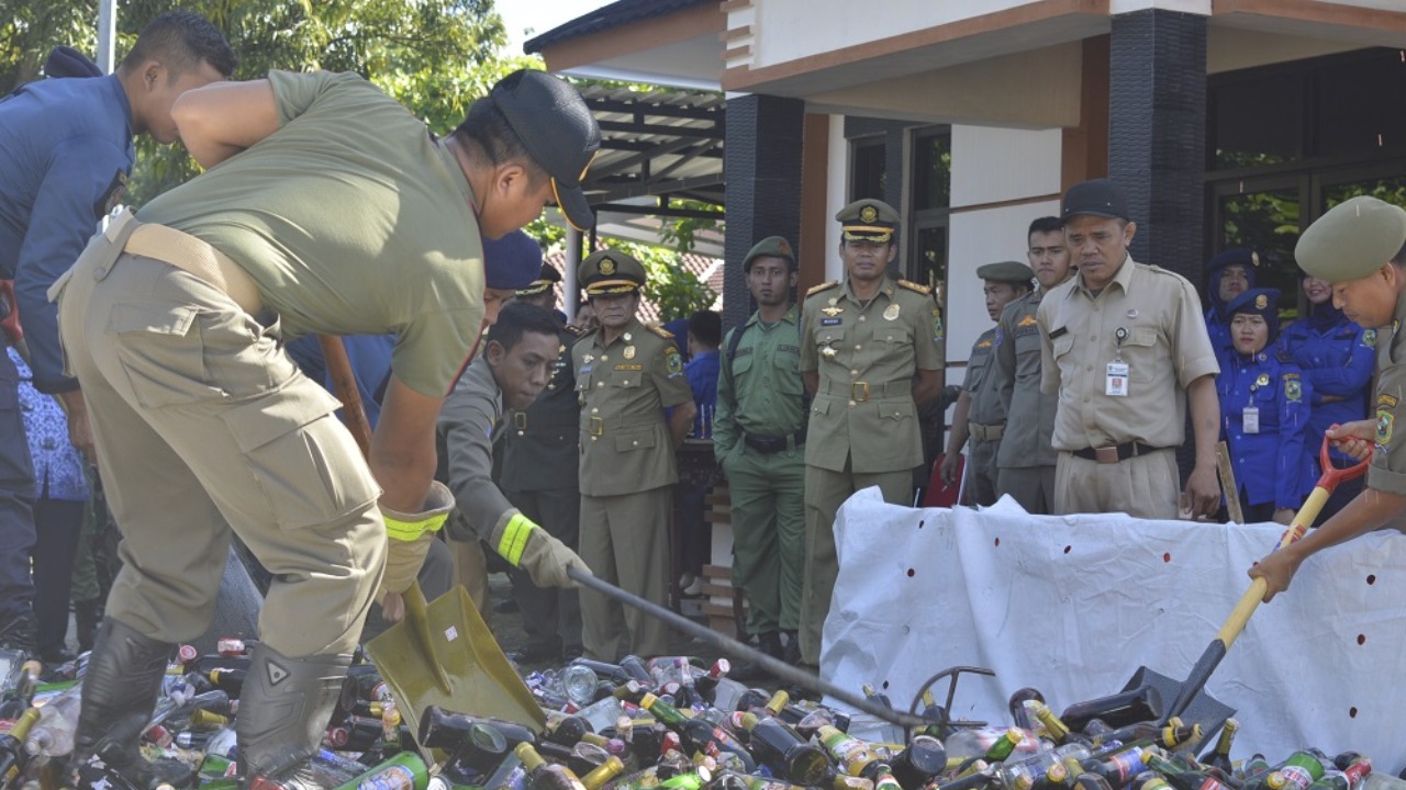 HUT DAMKAR KE 101, HUT SATPOL PP KE 70, DAN HUT SALINMAS KE 58